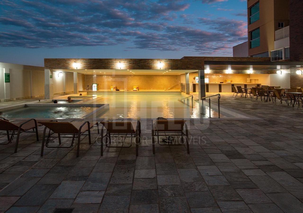 Piazza Diroma Com Entrada No Acqua Parck Lejlighed Caldas Novas Eksteriør billede